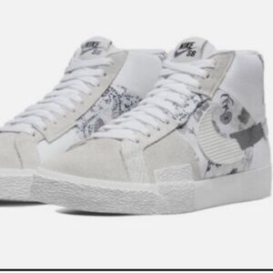 Nike SB Zoom Blazer Mid PRM ‘Paisley Pack-Floral’ Sz 4.5 Youth
